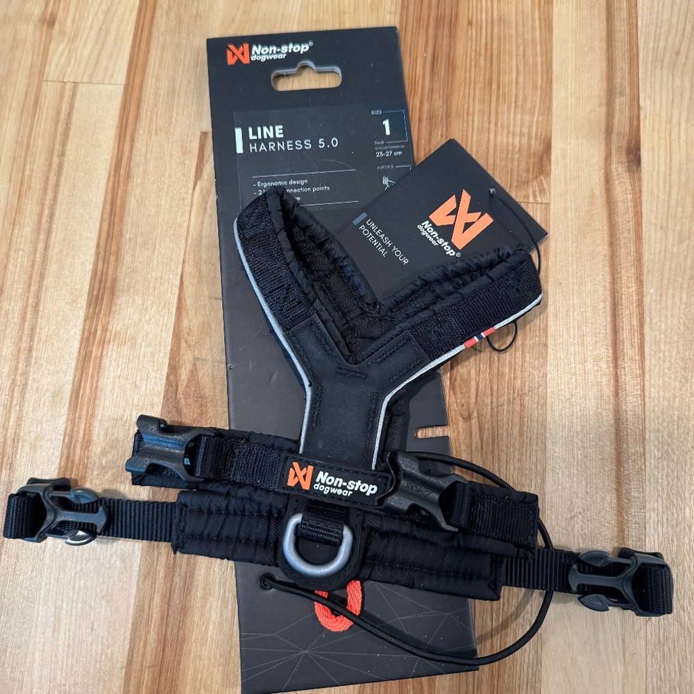 NWT - Non-Stop Dogwear Line Harness Size 1.0